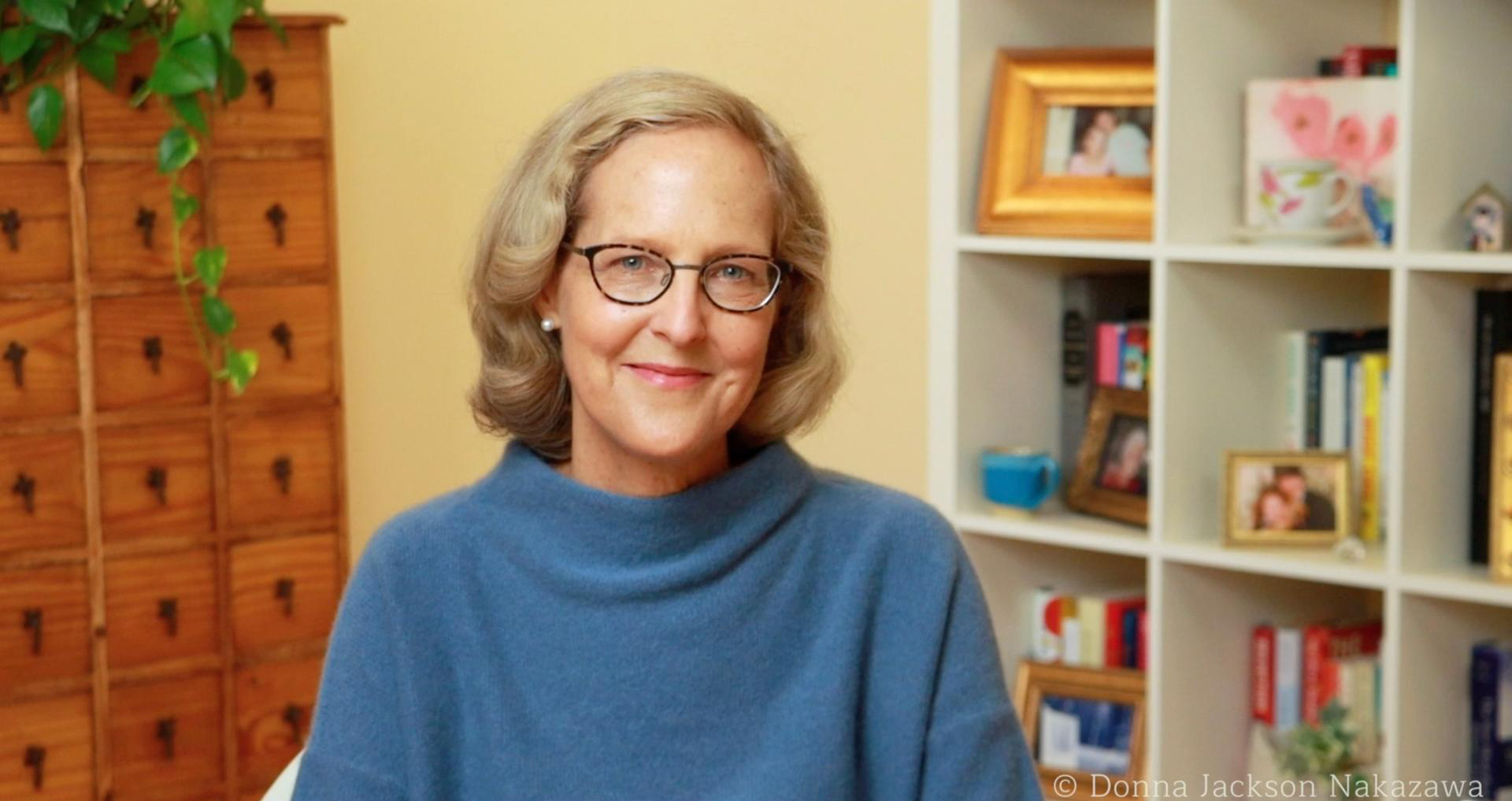 Author, Donna Jackson Nakazawa, smiling